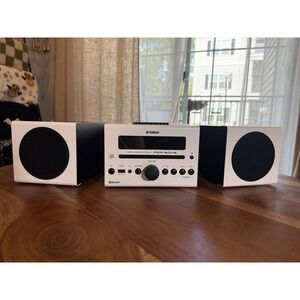 Yamaha MCR-B142 Micro Component System Bluetooth/ CD/Radio /USB Black TESTED